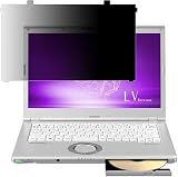 はめ込み型 パナソニック レッツノート CF-LVシリーズ パソコン (個人・法人向け) 14.0型 専用 プライバシーフィルター のぞき見防止 フィルター ブルーライトカット Let's note CF-LV9、LV8、LV7、LV1