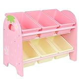 野苺 2段 お片付けラック おもちゃ箱 トイラック （組立て式）