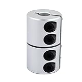 uxcell モーターシャフトジョイント ヘリカルビームカプラー カップリング シャフト使用量8mm-8mm