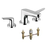 Hansgrohe KT04365-06607CR Focus E 2-Handle Roman Tub Faucet with Rough-In [並行輸入品]