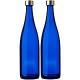 ガラス瓶 ウォーター ボトル 720ml ブルー 2本 保存 詰替え 容器 日本製 ブルーボトル GLASS BOTTLE SA720PGCB2