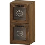 ラック シェルフ 棚 収納 小型 ♪東谷家具 引出しＢＯＸ AKB-246BR ＜W15.5×D14×H31cm＞ 【AZUMAYA】 インテリア家具 ファミリー 一人暮らし シンプル おしゃれ