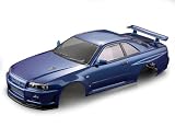 [Killerbody] 48716 1/10 日産スカイラインGT-R BNR34 メタリックブルー