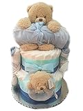 Welcome Baby - Baby Shower Diaper Cake Gift Set (Mommy's Boy) by Rubber Ducky