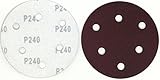 Astral ダブルアクション マジック ペーパー サンダー用 125mm 6穴 各種 100枚 セット (240＃)