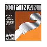 Dominant ドミナント バイオリン バラ弦 E130MS スチール/アルミ巻(ループエンド)
