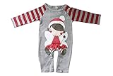 BABY tree かわいい 女の子 妖精 ベビー 長袖 ロンパース 80 90 95 (95cm)