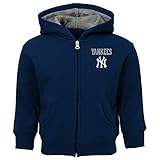 MLBニューヨークヤンキースOuterstuff Infant Full Zip Hooded Sweatshirt – Navy 12 Months