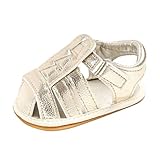 Tovadoo サンダル　子供靴　男女兼用　ベビーシューズ　PUレザー　マジックテープ　履きやすい　履き心地良い　滑り止め　通気性よく　おしゃれ　可愛い　カッコイイ 通園 通学　旅行　カジュアル　キッ