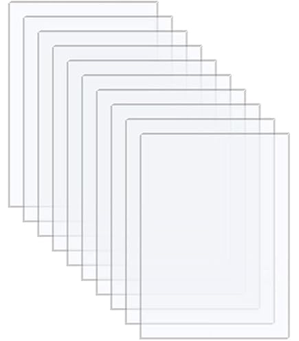 Amazon.co.jp: 10枚 アクリル板 厚さ1mm 透明 DARENYI 高透明アクリル