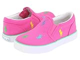 (ポロラルフローレン) Polo Ralph Lauren キッズカジュアルシューズ・・スニーカー・靴 Bal Harbour Repeat (Toddler) Fuchsia/Multi Canva