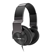 AKG K545 密閉型ヘッドホン ポータブル リファレンスクラス ブラック  K545BLK【国内正規品】