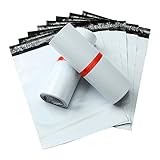 【200枚】宅配ビニール袋 MM 幅30×長さ40＋フタ４cｍ 宅配ポリ袋 MM 梱包材 アリアケ梱包 強力テープ付き LDPE材質 厚さ60ミクロン軽量 破れない 耐久性 耐水性 宅配袋MM