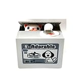 Cute Kids StealingコインセントペニーBuck保存お金ボックスポットケース貯金箱