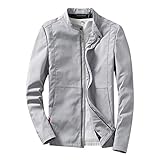 YFFUSHI メンズ ジャケット 無地 全4柄 S-4XL 高級 黒 紺 長袖 カジュアル ファッション おしゃれ