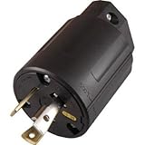 アメリカン電機:アメリカン電機 引掛形 ナイロンプラグ 接地2P30A125V 3312N-L5 型式:3312N-L5