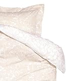 French Country Style Floral Lace Print Duvet Cover and Pillowcase 2pc Set Twin Single Size 100% Cott