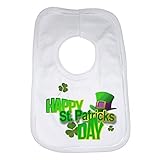 Baby Bib Happy St Patricks Day - for both Boys and Girls - Unisex by 2Personal