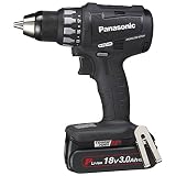パナソニック(Panasonic) 充電ドリルドライバー 18V 3.0Ah ブラック EZ74A2PN2G-B