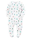 カーターズ Carter's カバーオール Cotton Snap-Up Sleep & Play 6M (61-67cm) [ベビー・デポ モスリン ウォッシュクロス入り] [並行輸入品]
