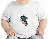 solar?system/earth_no_bg オーガニックベビーTシャツ 6-12 Months