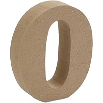 Amazon.co.jp: 木製 オブジェ 切り文字 2 数字 Mサイズ 約9cm