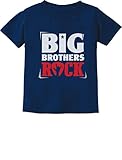 TeeStars – Boys Big Brothers Rock Best兄弟ギフト幼児/幼児キッズTシャツ