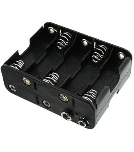 まき　泡三　6本 Amazon | DC6/7.5V スイツチ付き 単三電池ボックス 電池式