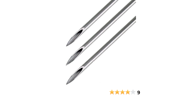 Amazon Rurban Store ラーバンストア ニードル 14 Ga ゲージ 14ga 5本 スワブパット付 ボディピアス 通販