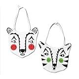 modesodaベビーストラップ幼児Tiger Drool Bandana Bibs Burp Cloths 2 - Pack