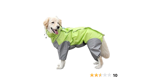 amazon dog rain jacket