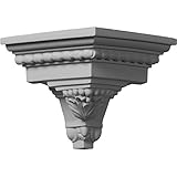Ekena Millwork MOC05X05AT 5 1/4-Inch P x 5 1/4-Inch H Outside Corner for Molding MLD05X05X07AT [並行輸入