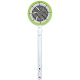 蚊取りスティック 電撃殺虫器 タタキ型 無煙 電気蚊取り USB充電式 ファンで吸い込み 吸引＆電撃で退治！