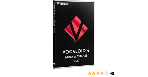Amazon Co Jp Yamaha ヤマハ Vocaloid4 Editor For Cubase 楽器