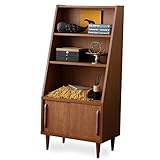 LOWYA （ロウヤ） オープンラック キャビネット 国産 北欧風 コード穴 コードリール 収納 木目調 半完成品 リビングボード 幅70cm ウォルナット