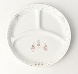 OGISO(オギソ) 強化磁器食器 ピーターラビット ドットガールズ ランチプレート(食洗機・レンジ対応)