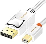 CABLETIME Mini Displayport to Displayport ケーブル 【1M/4K60HZ/白/保証付き】 Surf