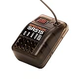 Spektrum SR515 5チャンネル 2.4GHz DSMR RC スポーツレシーバー: サーフェス ブラック
