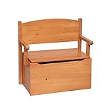 リトルコロラドKids記念品ストレージベンチおもちゃボックスHoney Oak