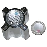 LASCO HC-116 Chrome Tub and Shower Handle with Hot and Cold Buttons Fits Sterling Brand [並行輸入品]