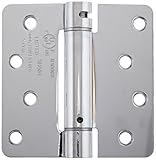 Deltana dsh4r4 4 " x 4 "ほぞ穴スプリングヒンジwith 1 / 4 "半径corners-ペア DSH4R426 1