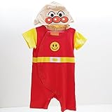 アンパンマン なりきり変身 半袖カバーオール ANPANMAN 80ｃｍ/90ｃｍ TA4491 (80ｃｍ)