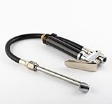 New 12" Commercial Dual Head Tire Inflator Air Chuck w/ Pressure Gauge Car Truck [並行輸入品]