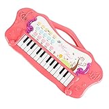 電子オルガンおもちゃ、子供用電子オルガン ピンク プラスチック シミュレーション プレイ可能 女の子用