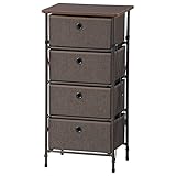 簡単組立チェスト4D　 [W40 x D32 x H76cm] 家具 収納家具 チェスト