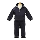 (バーバリーベビー) BURBERRY BABY ベビー服 セットアップ (長袖ジップアップパーカー&長パンツ) B98580NVY 12Mサイズ [並行輸入品]