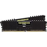 CORSAIR CMK32GX4M2E3200C16 Vengeance LPX 32GB (2X16GB) DDR4 3200 (PC4-25600) C16 1.35V Computer Memory - Black