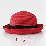 キッズ 麦わら 帽子 折り畳み 夏 無地 ベビー 帽子 女の子 キャップ 男の子 ハット 綿 赤ちゃん 帽子 可愛い おしゃれ コットン 日差し uv　日よけ 出産祝い ベビー baby セレモニー 