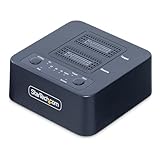 StarTech.com M.2 NVMe SSDスタンド／1対1／独立型 コピー機／最大90GBpm／USB 3.2 Type-A Type-C接続対応（20Gbps）／デュアルベイ クローン デュプリケーター M2-HDD-DUPLICATOR-N1