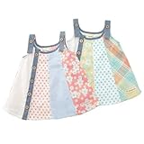 Youpi! 子供服 女の子 チュニック 花柄 ドット ピンク 95 [K005]